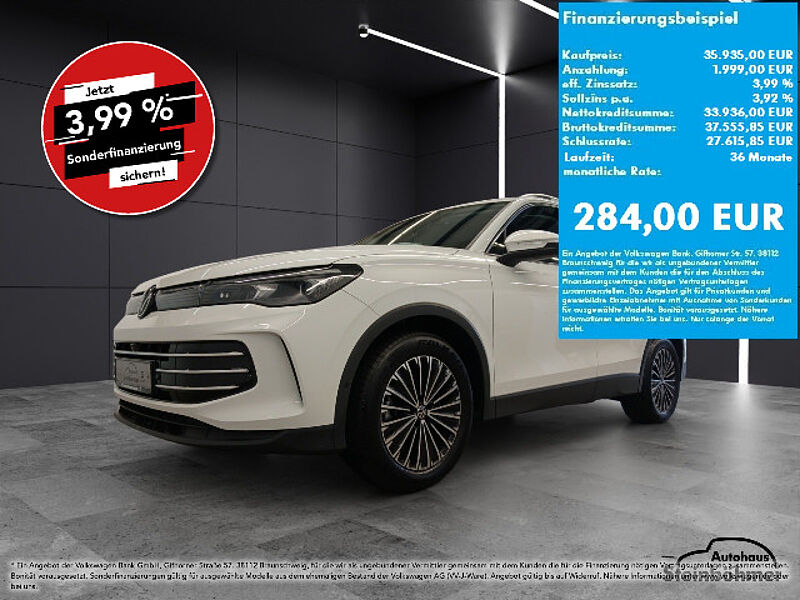 Volkswagen Tiguan Elegance 1.5eTSI DSG IQ. Light NAV AHK ACC