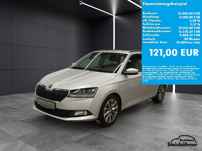SKODA Fabia Combi Best of 1.0TSI DSG LED NAV SHZ